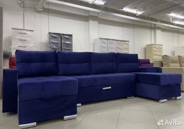 Угловой диван П образный