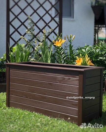 Кашпо, Кашпо со шпалерой