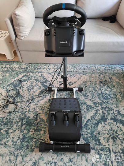 Игровой руль Logitech G29 + стойка для руля