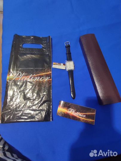 Серебряные часы Platinor