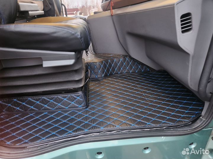 Ковры 3D из экокожи на Dongfeng GX