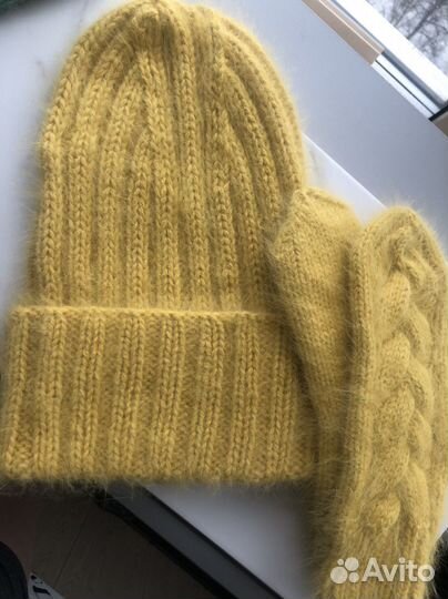 Шапка женская из ангоры