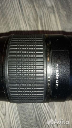 Объектив Tamron 70-300mm F4.0-5.6 Di Macro