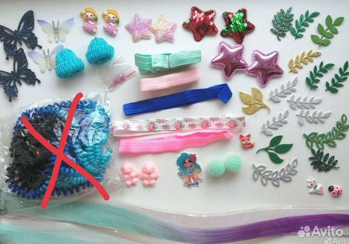 Все для рукоделия, творчества, фетр,пряди