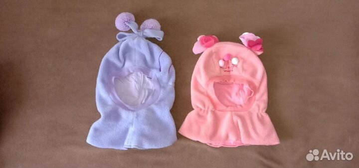 Шапка-шлем для девочки