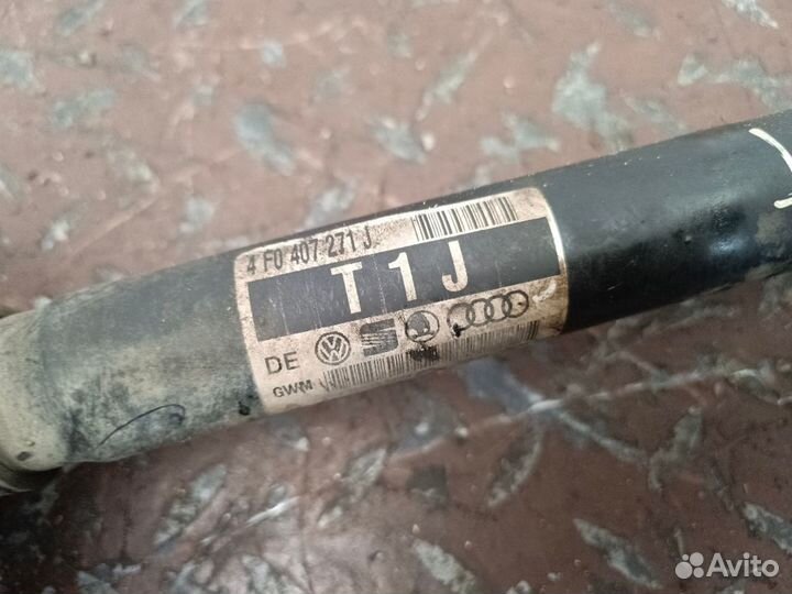 Привод передний правый Audi A6 C6 BDX