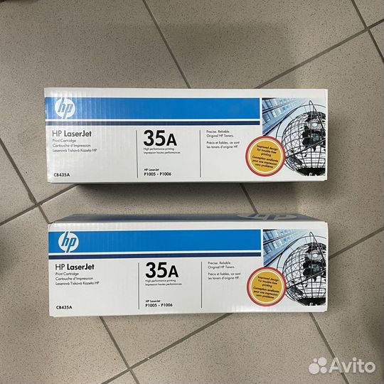 Оригинальный картридж лазерный HP 35A (CB435A)