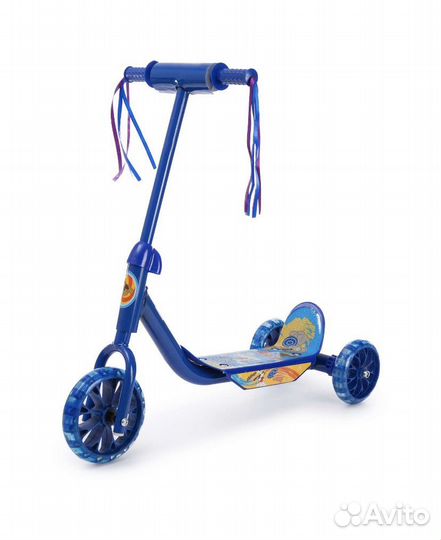 Самокат трехколесный