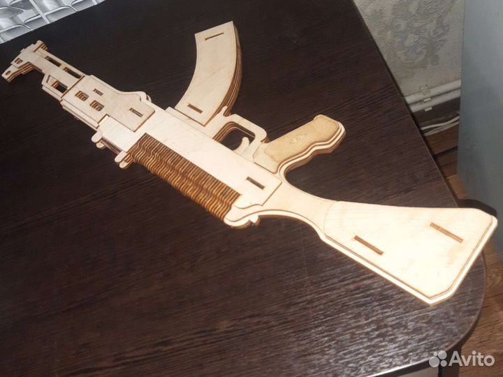 Деревянный автомат калашникова