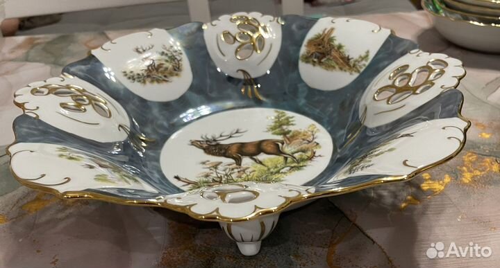Блюдо фарфор чехия