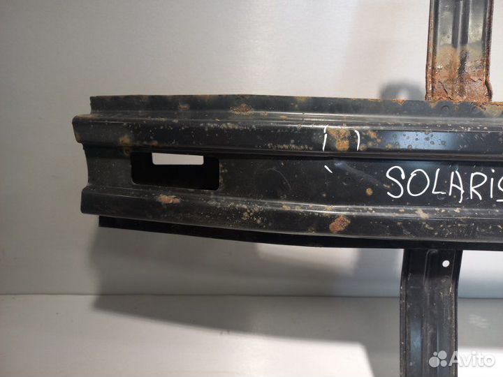 Усилитель бампера задний Hyundai Solaris хэтчбек