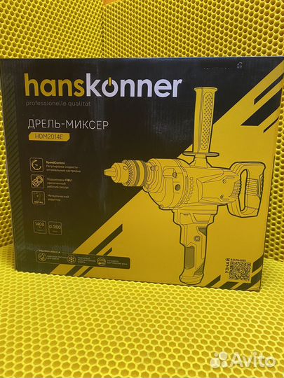 Дрель-миксер Hanskonner HDM2014Е