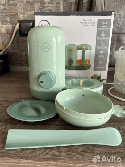 Пароварка блендер happy baby