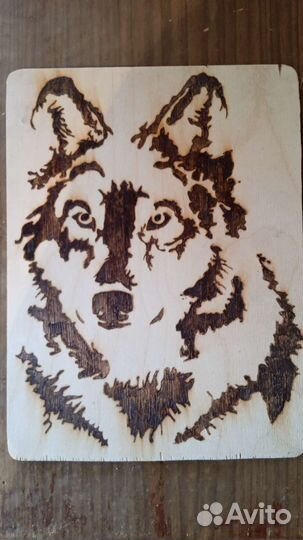 Картина волк