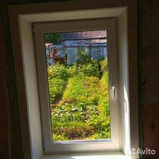 Пластиковое окно новое с установкой