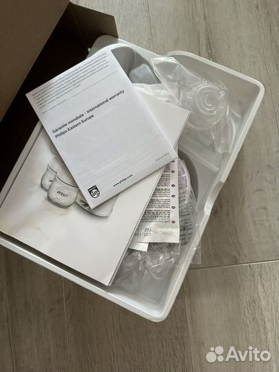 Молокоотсос электрический avent +доп.клапаны