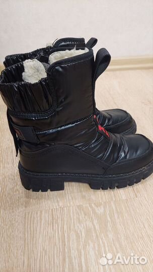 Дутики на девочку, размер 34-35