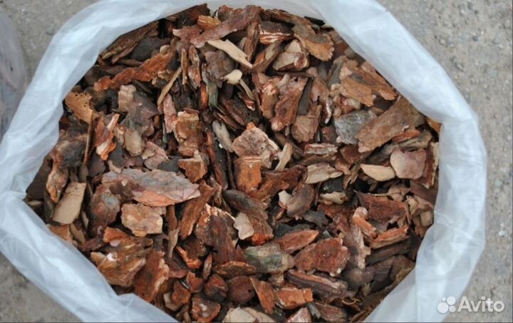 Мульча / Соснова кора и щепа