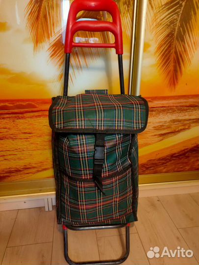 Сумка тележка на колесах