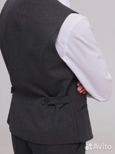 Школьная форма серая