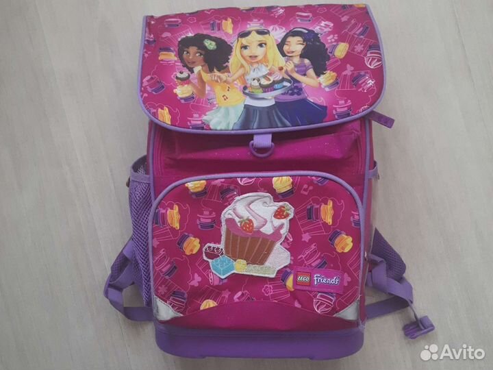 Рюкзак школьный с мешком для сменки Lego+пенал