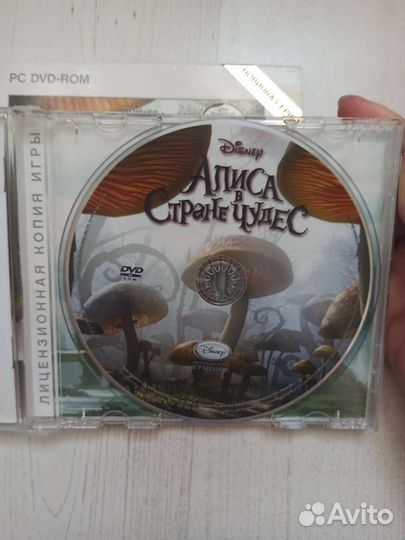 Игра Алиса в стране чудес DVD дисней