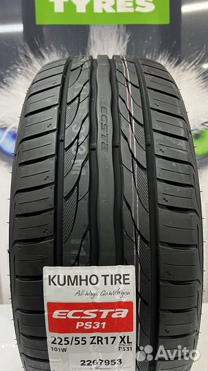 Kumho Ecsta PS31 225/55 R17 101W