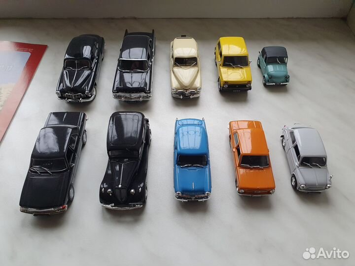 Автолегенды СССР Deagostini