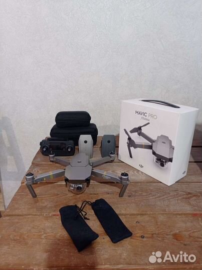 Квадрокоптер dji mavic pro platinum