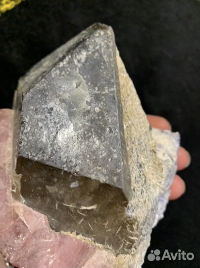 Морион Турмалин, камень, минерал. Малхан