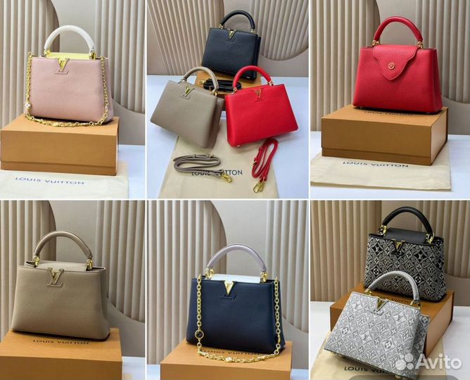 Женские сумки Louis Vuitton Capucines