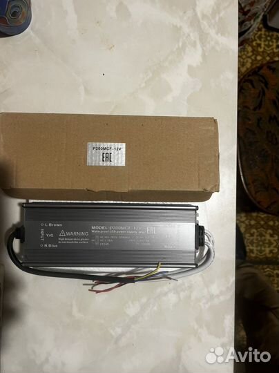 Импульсный блок питания 12v 200 Вт