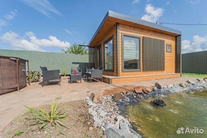 Беседка и(или) баня на дровах с домиком Аренда