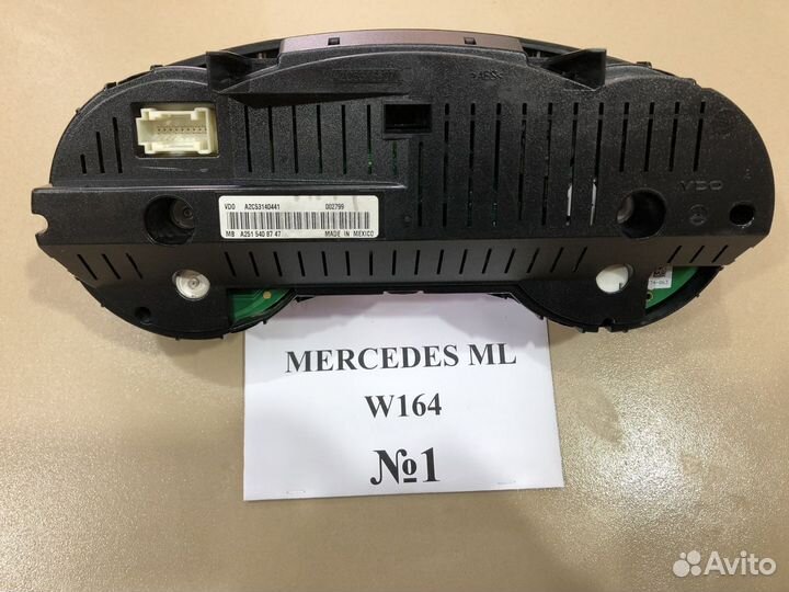 Щиток приборов Mercedes ML W164 A2515408747