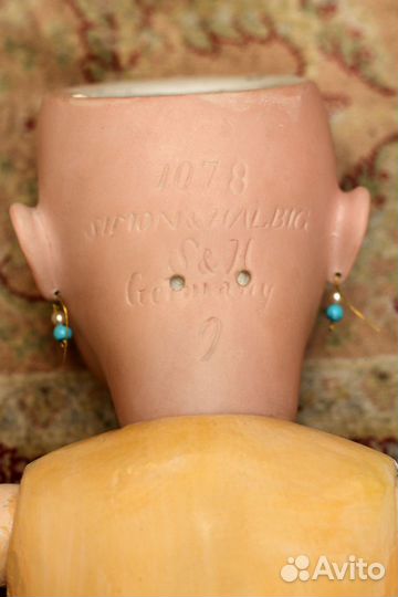 Антикварная кукла немецкой фабрики Simon Halbig