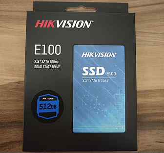 2.5" SSD накопитель Hikvision E100 512Gb