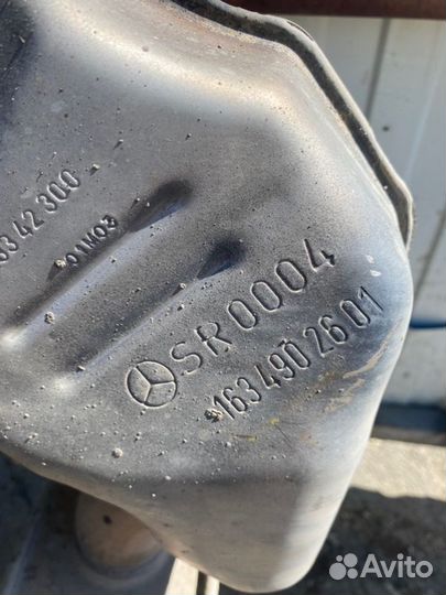 Глушитель в сборе задний Mercedes-Benz Ml W163