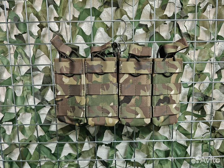 Подсумок ак на 4 рожка панель