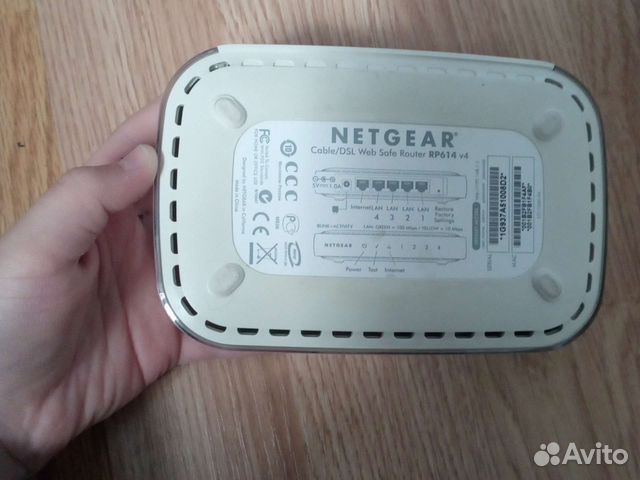 Роутер netgear RP614