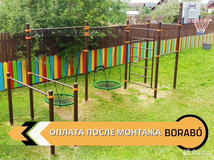 Спортивный уличный комплекс на дачу