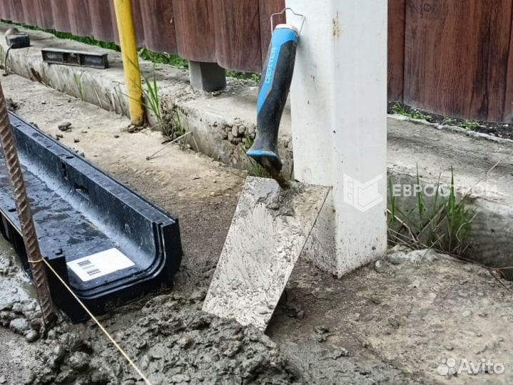 Тротуарная плитка, брусчатка, бордюры