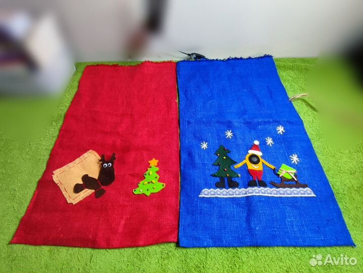 Мешки для новогодних подарков