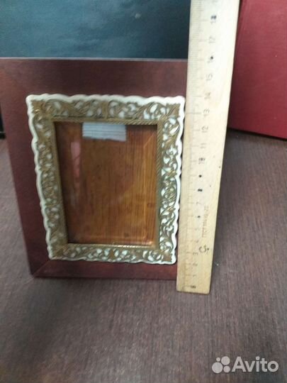 Фоторамка из серебра 84рп. Клеймо К.Ф