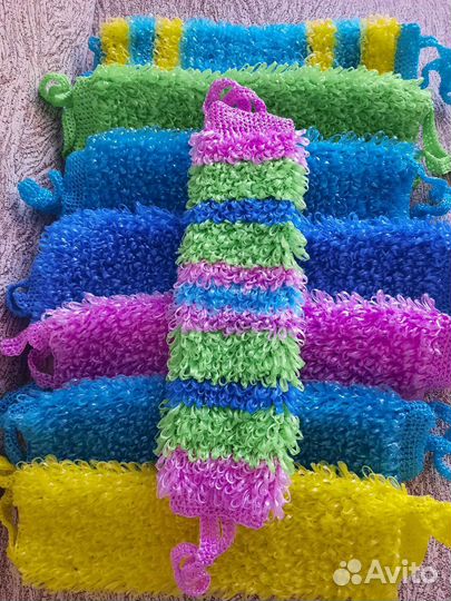 Мочалка ручной работы