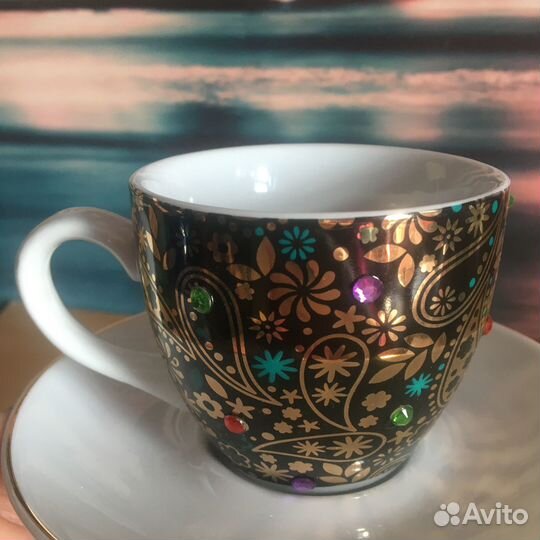 Чайная пара фарфор