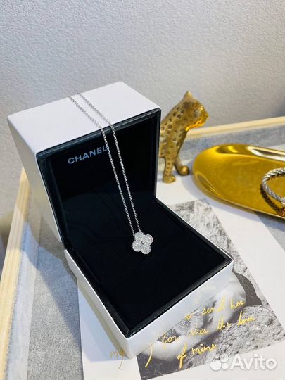 Van cleef подвеска клевер