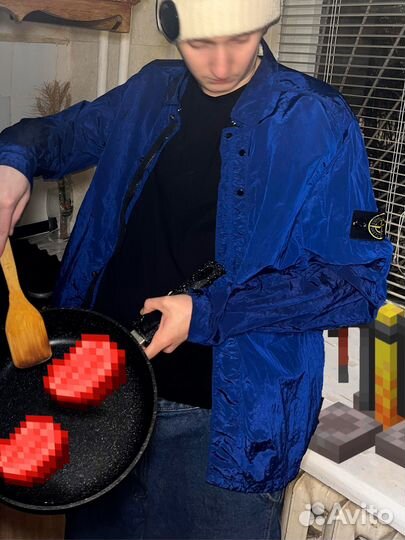 Stone island neylon metal shirt