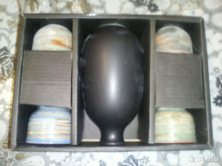 Набор для сакэ, новый, в упаковке