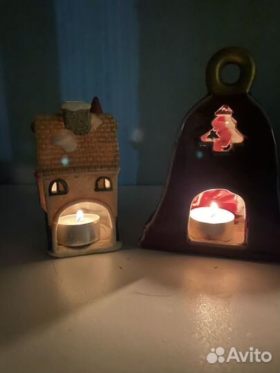 Новогодние подсвечники
