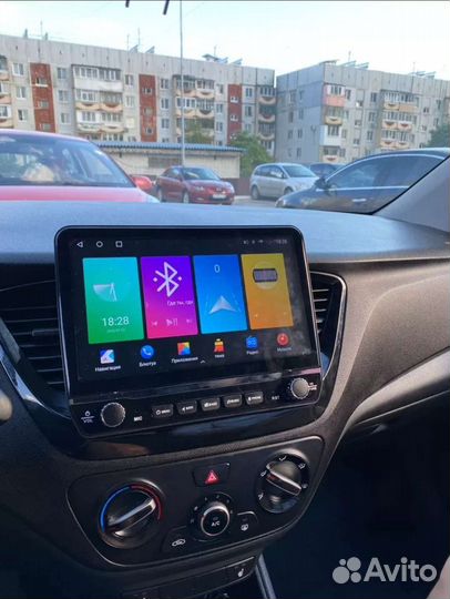 Магнитола Андроид Тесла Хёндай Солярис 10.3 дюйма